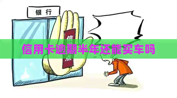 信用卡逾期半年还能买车吗