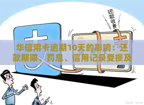 华信用卡逾期10天的影响：还款期限、罚息、信用记录受损及如何补救措