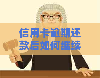 信用卡逾期还款后如何继续贷款？