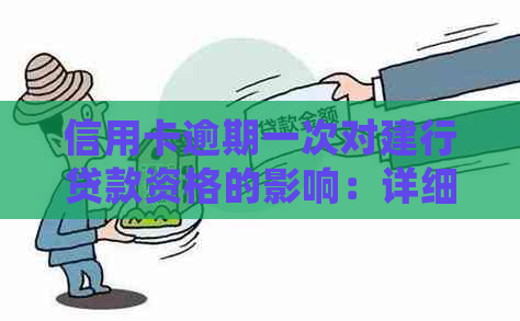 信用卡逾期一次对建行贷款资格的影响：详细解释与应对策略