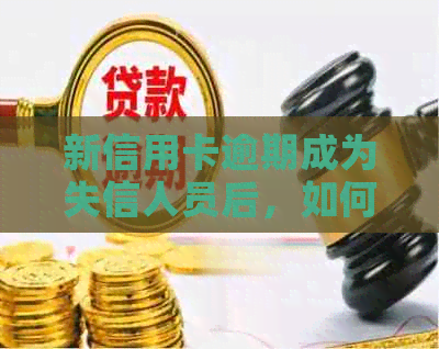 新信用卡逾期成为失信人员后，如何重新建立信用？