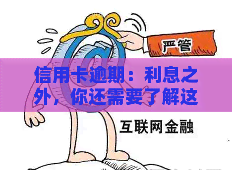 信用卡逾期：利息之外，你还需要了解这些关键问题