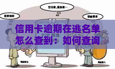 信用卡逾期在逃名单怎么查到：如何查询网上通缉的信用卡逾期人员名单