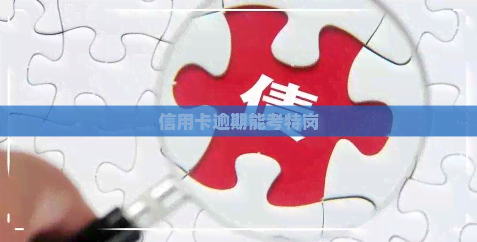 信用卡逾期能考特岗