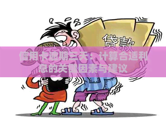 信用卡逾期三天：计算合适利息的关键因素与建议