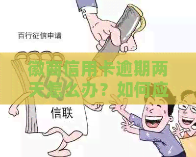 徽商信用卡逾期两天怎么办？如何应对？