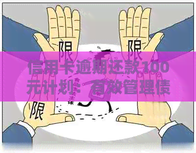 信用卡逾期还款100元计划：有效管理债务并避免逾期风险