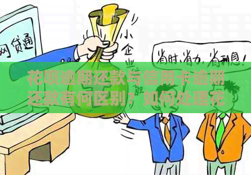 花呗逾期还款与信用卡逾期还款有何区别？如何处理花呗逾期和信用卡逾期？