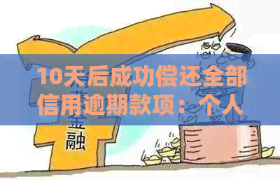 10天后成功偿还全部信用逾期款项：个人信誉修复的成功之路