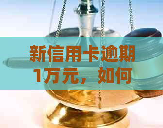 新信用卡逾期1万元，如何应对立案诉讼问题？