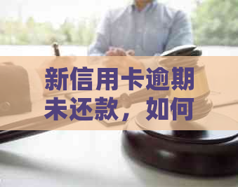 新信用卡逾期未还款，如何应对警察上门抓人？