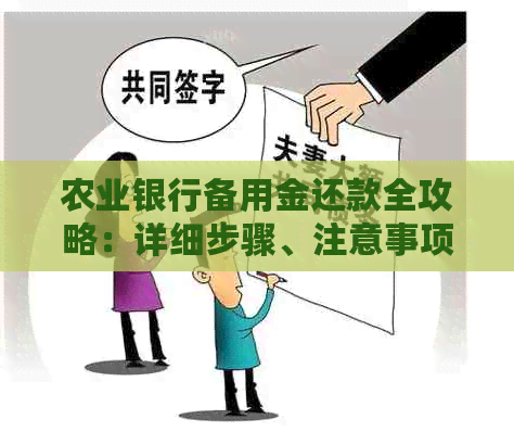 农业银行备用金还款全攻略：详细步骤、注意事项与常见问题解答