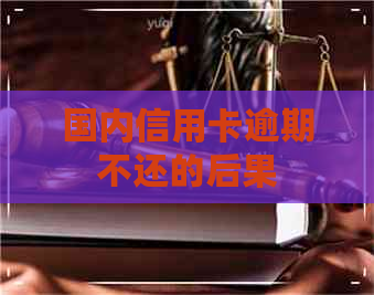 国内信用卡逾期不还的后果