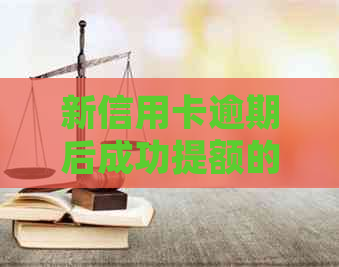 新信用卡逾期后成功提额的经验分享，助你轻松避免逾期风险！