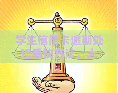 学生信用卡逾期处理最快方法，大学生信用卡欠款后果及应对措