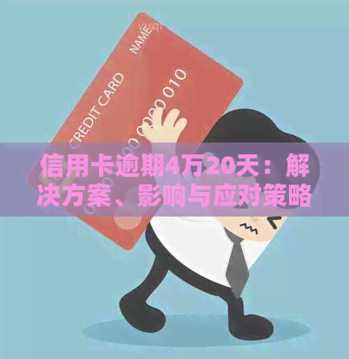 信用卡逾期4万20天：解决方案、影响与应对策略全解析