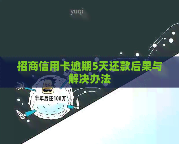 招商信用卡逾期5天还款后果与解决办法
