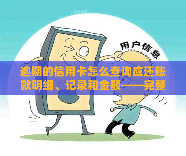 逾期的信用卡怎么查询应还账款明细、记录和金额——完整查询指南