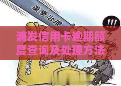 浦发信用卡逾期额度查询及处理方法全面解答