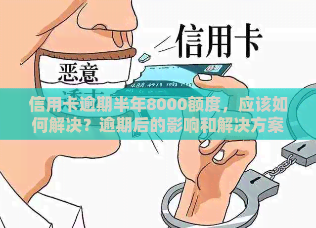 信用卡逾期半年8000额度，应该如何解决？逾期后的影响和解决方案全面解析