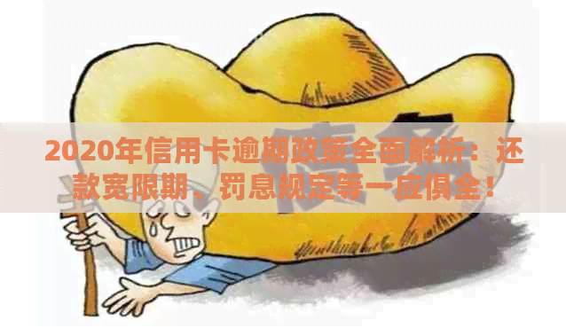 2020年信用卡逾期政策全面解析：还款宽限期、罚息规定等一应俱全！