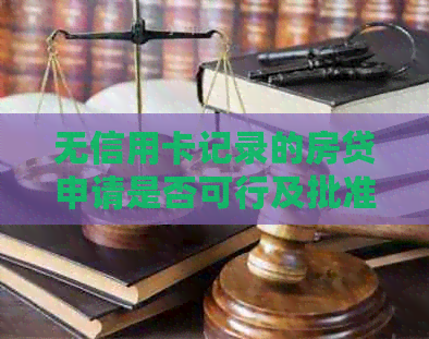 无信用卡记录的房贷申请是否可行及批准概率分析