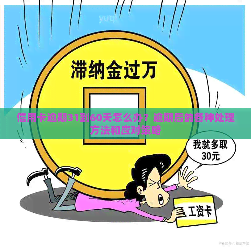 信用卡逾期31到60天怎么办？逾期后的各种处理方法和应对策略