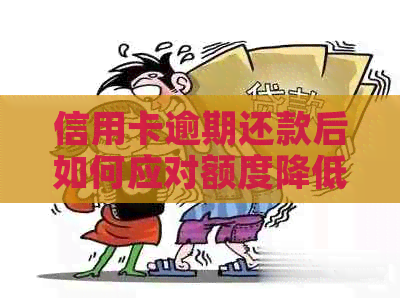 信用卡逾期还款后如何应对额度降低的问题？