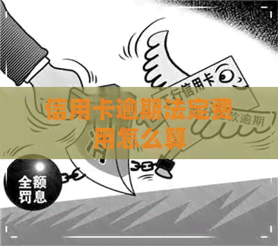 信用卡逾期法定费用怎么算