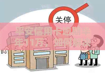 平安信用卡逾期半年11万，如何解决还款问题和影响？