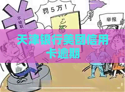 天津银行美团信用卡逾期