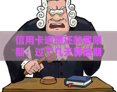 信用卡逾期还款宽限期：过了几天算逾期？