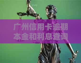 广州信用卡逾期本金和利息查询方法及注意事项