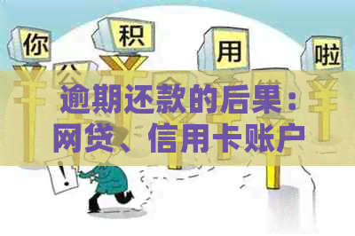 逾期还款的后果：网贷、信用卡账户会被封禁吗？如何避免？