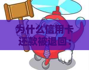 为什么信用卡还款被退回：原因与处理方法