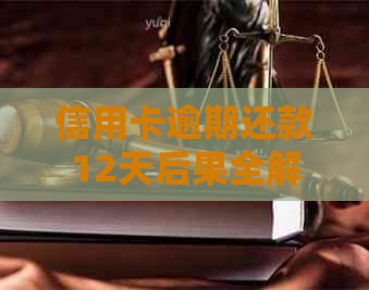 信用卡逾期还款12天后果全解析：信用评分受影响、费用累积及解决方案推荐