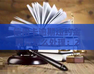 信用卡逾期违约金照片怎么处理：2021年算费标准与处理方法