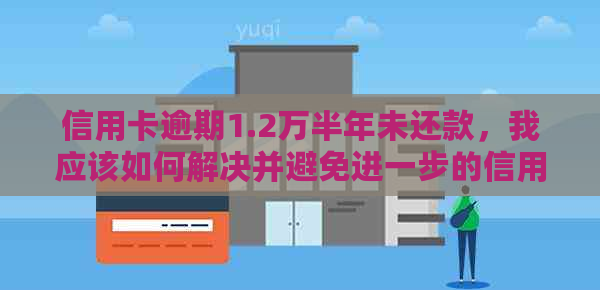 信用卡逾期1.2万半年未还款，我应该如何解决并避免进一步的信用损失？
