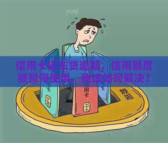 信用卡还车贷逾期，信用额度被暂停使用，我该如何解决？