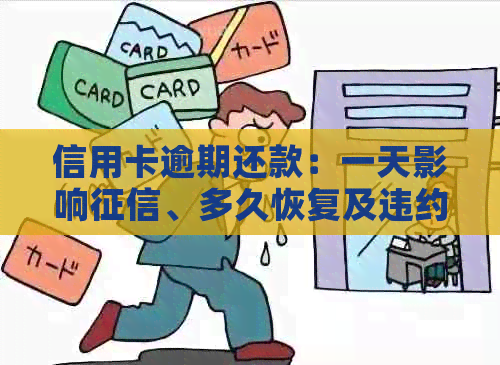 信用卡逾期还款：一天影响、多久恢复及违约金全解析