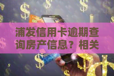 浦发信用卡逾期查询房产信息？相关问题解答