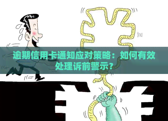 逾期信用卡通知应对策略：如何有效处理诉前警示？