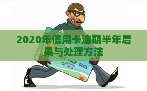 2020年信用卡逾期半年后果与处理方法