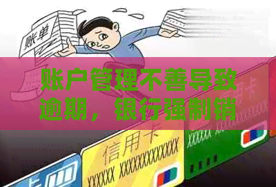 账户管理不善导致逾期，银行强制销卡