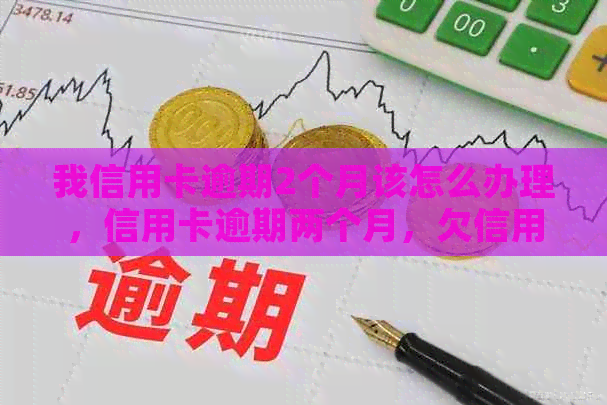 我信用卡逾期2个月该怎么办理，信用卡逾期两个月，欠信用卡逾期2个月。