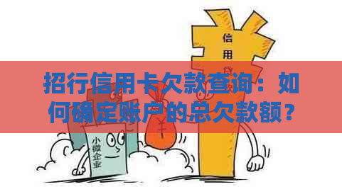 招行信用卡欠款查询：如何确定账户的总欠款额？