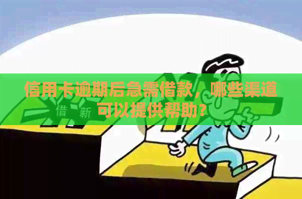 信用卡逾期后急需借款，哪些渠道可以提供帮助？