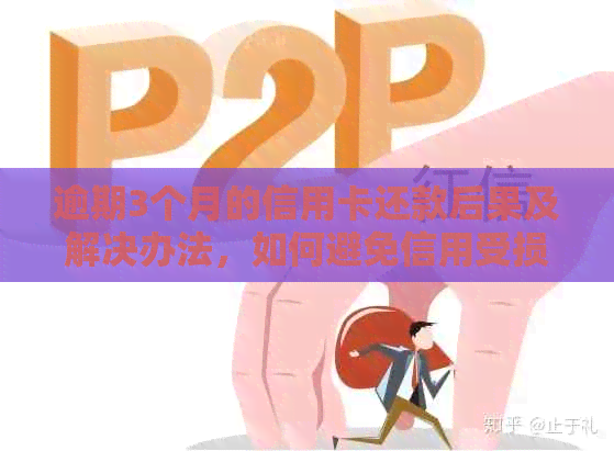 逾期3个月的信用卡还款后果及解决办法，如何避免信用受损？