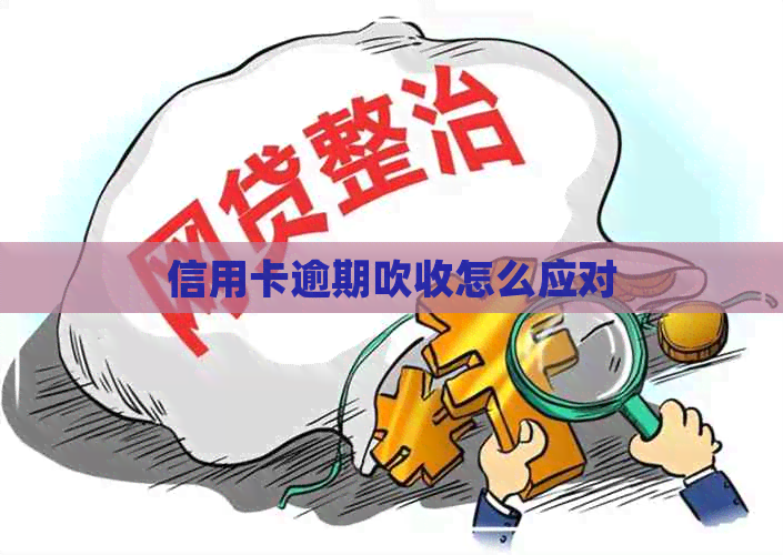 信用卡逾期吹收怎么应对