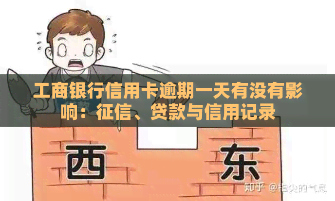 工商银行信用卡逾期一天有没有影响：、贷款与信用记录